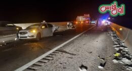 وقوع حادثه مرگبار رانندگی با ۴ کشته و مصدوم  در آزادراه شیراز – اصفهان