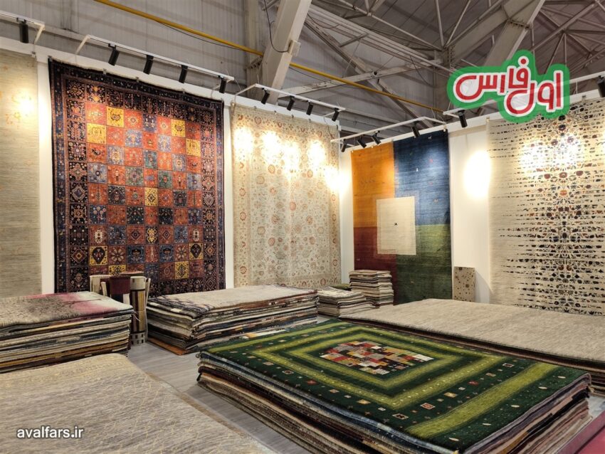تصاویری زیبا از بیستمین نمایشگاه ملی فرش دستباف در شیراز