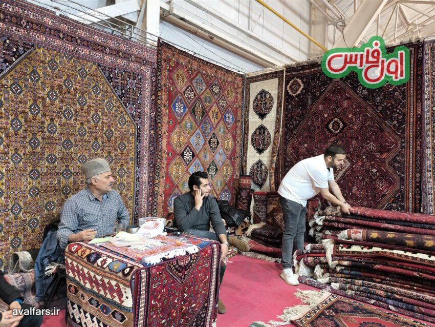 نمایشگاه فرش دستباف شیراز بهمن 1402 10