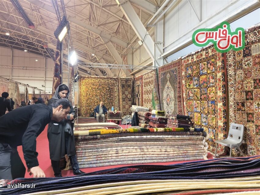 نمایشگاه فرش دستباف شیراز بهمن 1402 45