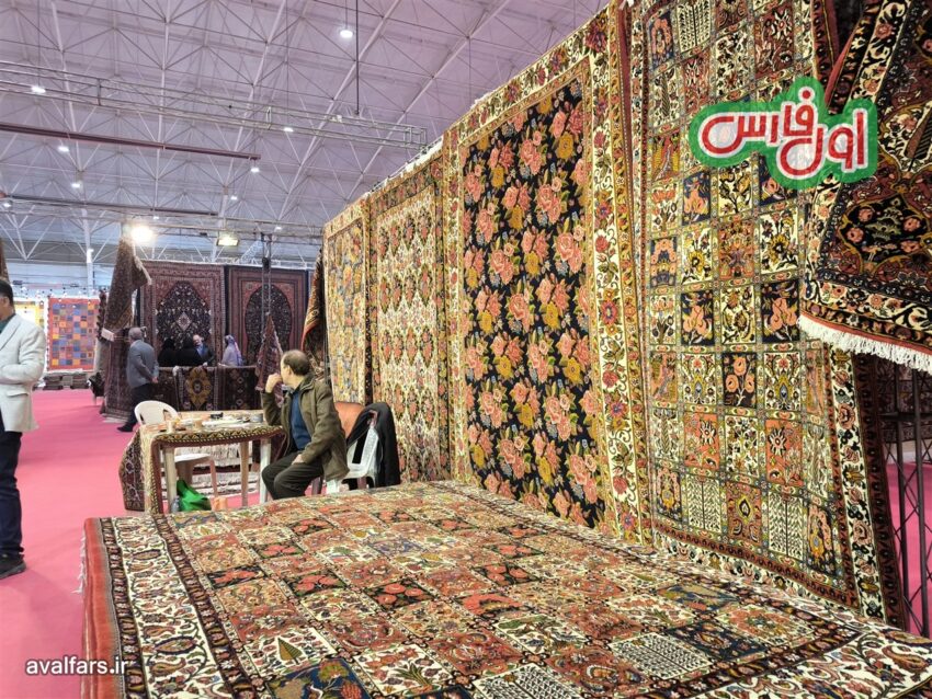 نمایشگاه فرش دستباف شیراز بهمن 1402 8