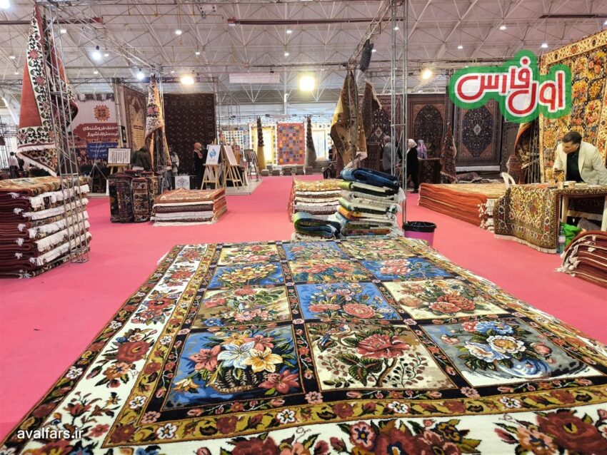 نمایشگاه فرش دستباف شیراز بهمن 1402 9