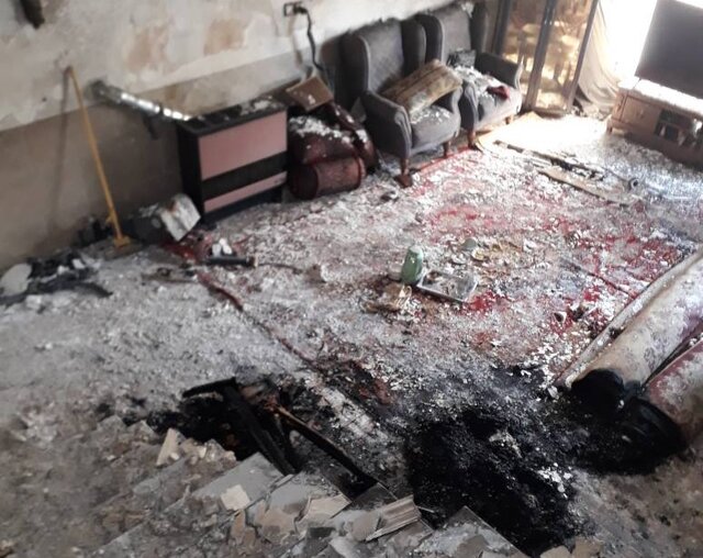 نجات جان ۶ نفر در حادثه آتش سوزی منزلی در خیابان احمد آباد شیراز
