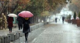 پیش بینی بارش باران، برف و وزش باد طی ۵ روز آینده در ۱۰ استان