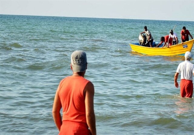 نجات پسربچه ی شیرازی از مرگ در ساحل گناوه