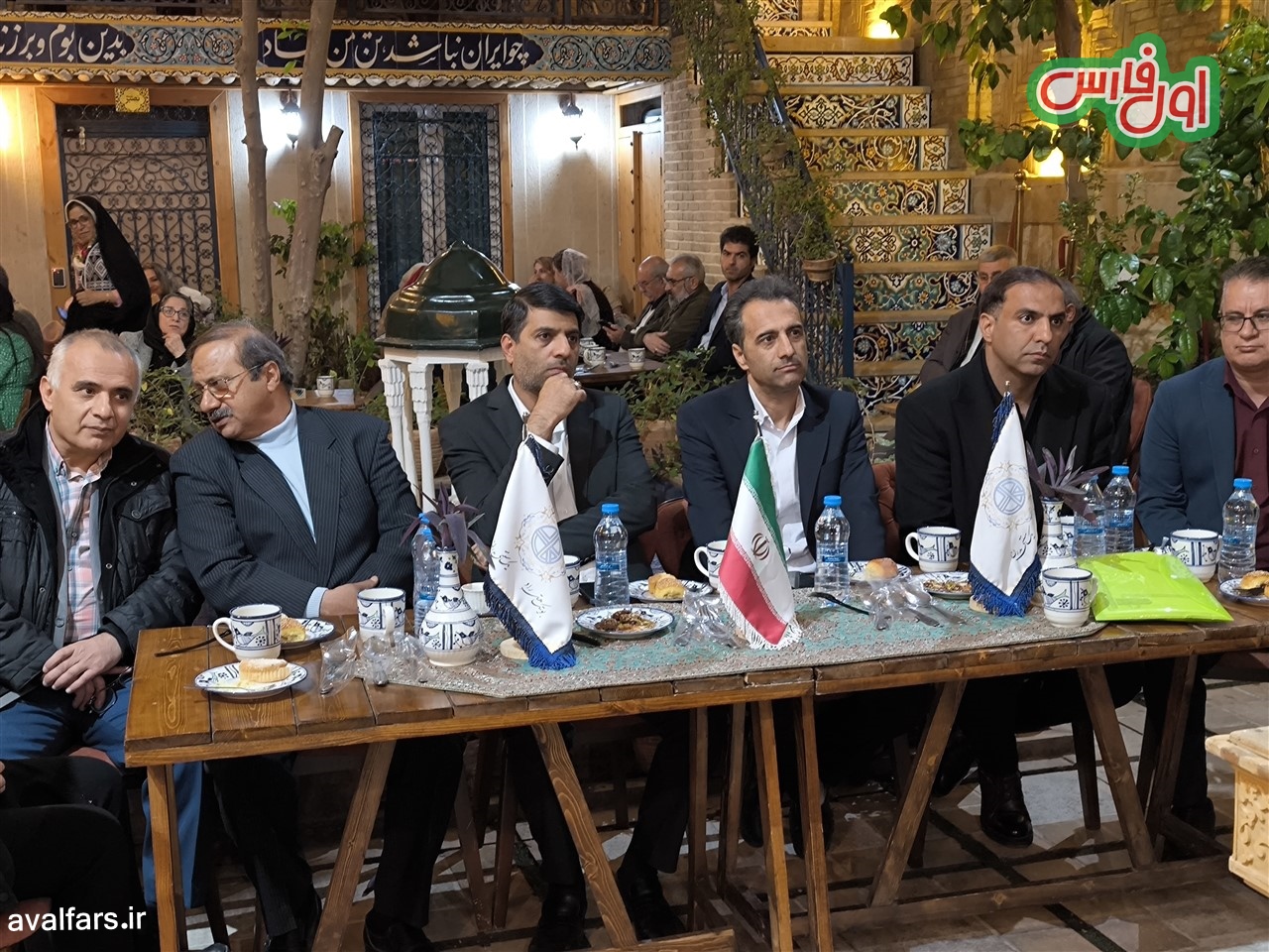 تصاویری از جشن ثبت ملی کلم پلو شیرازی و قهوه شیراز در خانه تاریخی نصیر نظام
