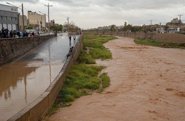 بارندگی شدید شیراز