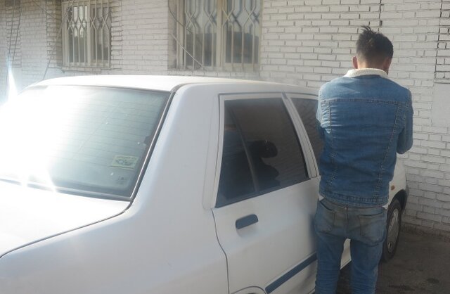 شلیک ماموران به راننده پراید فاقد پلاک در یکی از خیابان های شیراز