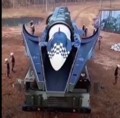 لحظه پرتاب موشک قاره ‎پیمای جدید کره شمالی(+ویدئو)