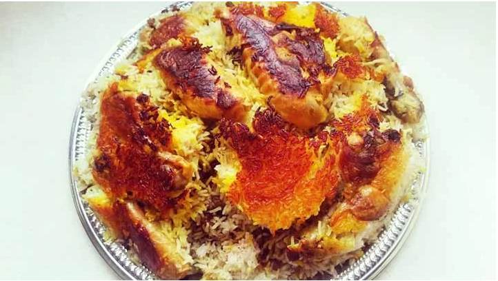 روش پخت مرغ لاپلو از غذاهای شیرازی خوشمزه
