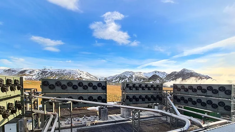 افتتاح بزرگترین دستگاه مکنده کربن جهان برای تصفیه جو زمین