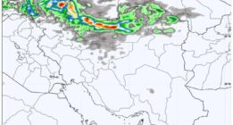 اخطار هواشناسی برای بارش‌های رگباری در مناطقی از کشور طی ۳ روز آینده