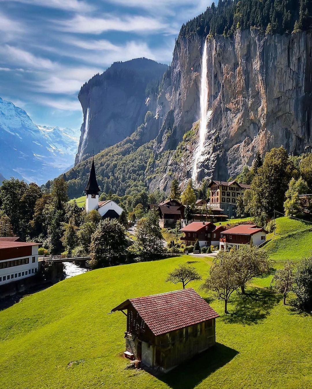 تصاویر رویایی از مناظر طبیعی سوئیس