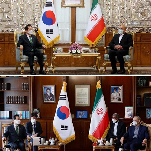 این‌بار «لاریجانی» در دیدار با نخست‌وزیر کره جنوبی
