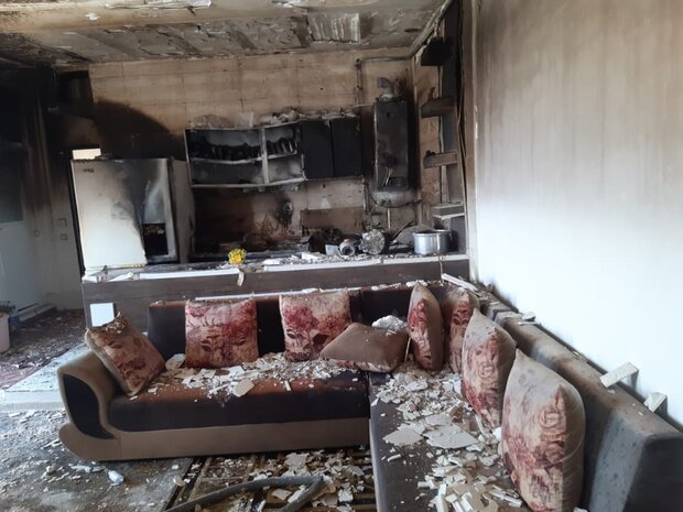 انفجار مهیب یک ساختمان مسکونی در شیراز+جزئیات