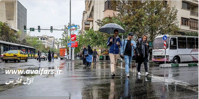 آخرین آمار بارندگی در سال زراعی ۱۳۹۸-۱۳۹۹ در استان فارس+جدول
