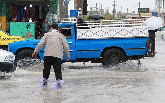 وضعیت آب و هوا و بارش های شدید در استان فارس در روزهای آینده