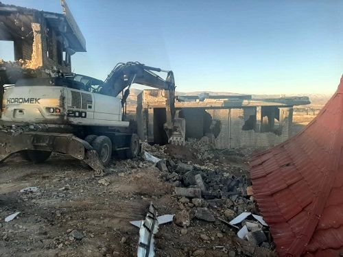 تخریب ۳۵۰ ساخت و ساز غیر مجاز اراضی کشاورزی در دشت ارژن