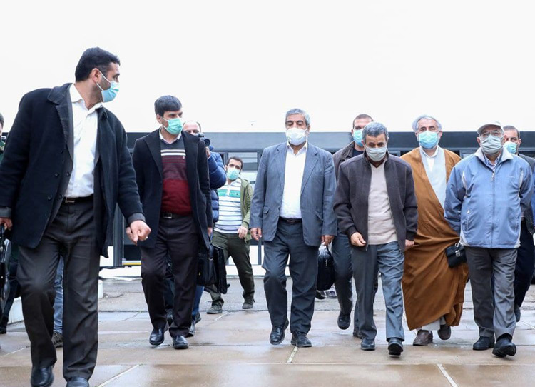 کیف‌های ضد گلوله حفاظت از احمدی‌نژاد+تصاویر