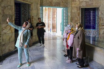 آرامگاه سعدی در نوروز ۱۴۰۰ +تصاویر