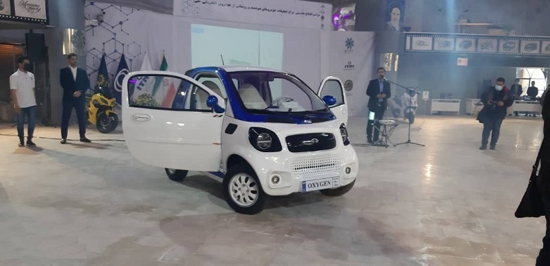 رونمایی از نخستین خودروی برقی ملی ایران در شیراز+مشخصات فنی و قیمت