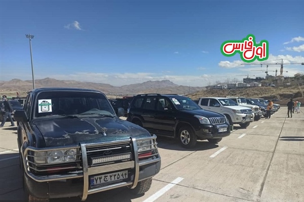 گردهمایی خودرو‌های سافاری فارس در شیراز+تصاویر