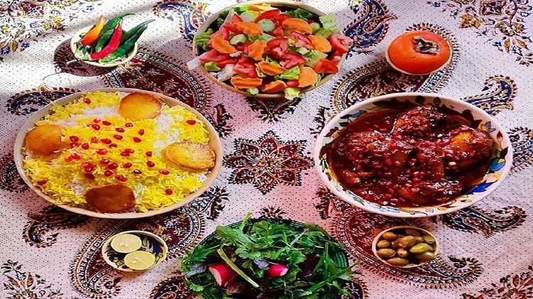طرز تهیه خورش انار و بادمجان و خوراک انار و بادمجان به روش شیرازی ها