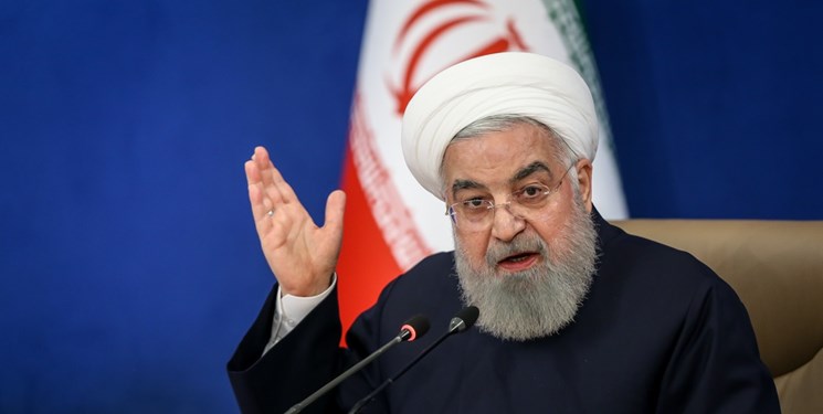 روحانی : به عنوان رئیس جمهور اعلام می کنم تحریم‌ها شکسته شده است