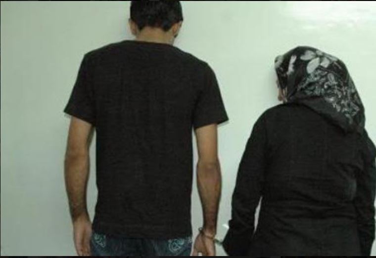 بازداشت زوج زورگیر مشهدی در شهرستان مهر فارس