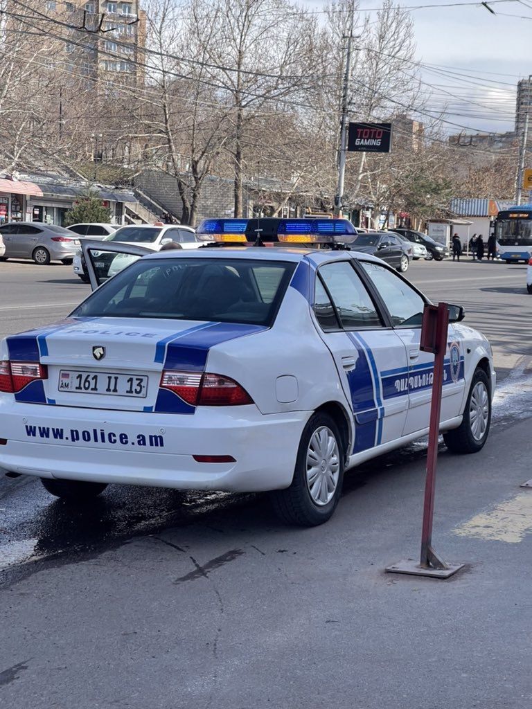 خودروی ایرانی ماشین پلیس ارمنستان+عکس