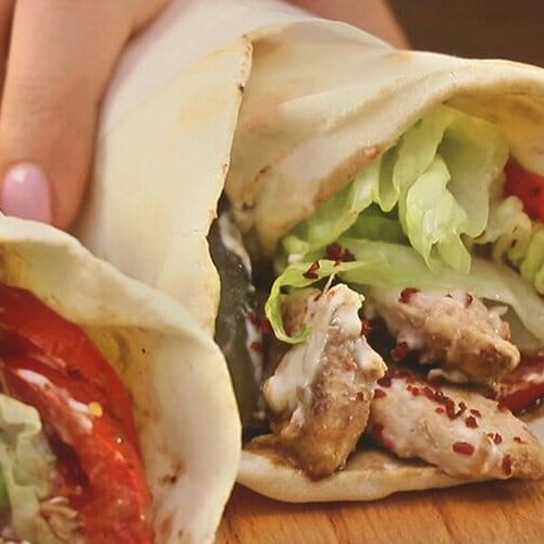 طرز تهیه شاورمای عربی مرغ خوشمزه برای میهمانی های کوچک