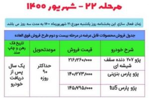 فروش فوق‌العاده ۳ محصول محبوب ایران خودرو+جزئیات