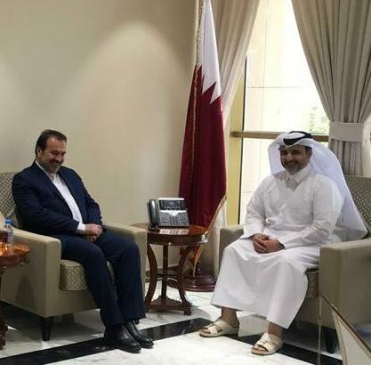دیدار وزیر شهرداری و محیط زیست قطر با استاندار فارس در دوحه