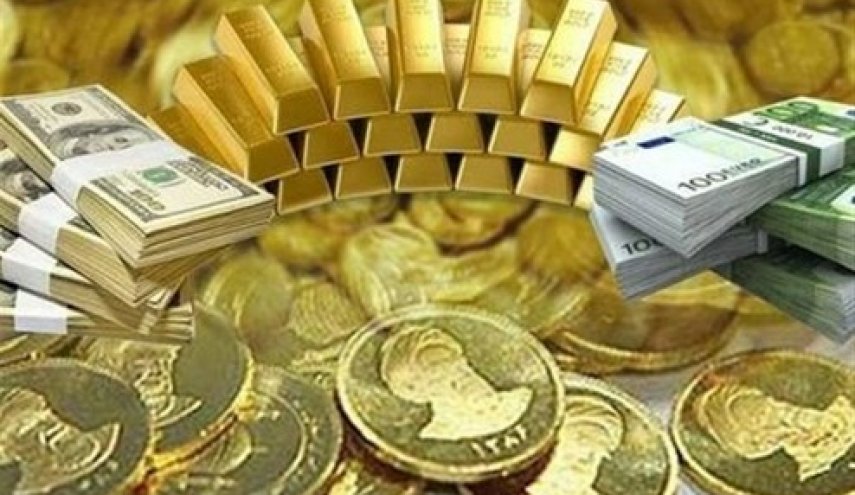 ریزش دوباره نرخ طلا، سکه و دلار در بازار