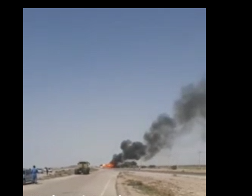 ویدئو | سوختن سرنشینان یک خودرو در تصادف مرگبار محور دیلم- گناوه