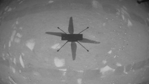 لحظه پرواز تاریخی هلی‌کوپتر «نبوغ» بر فراز مریخ +ویدئو