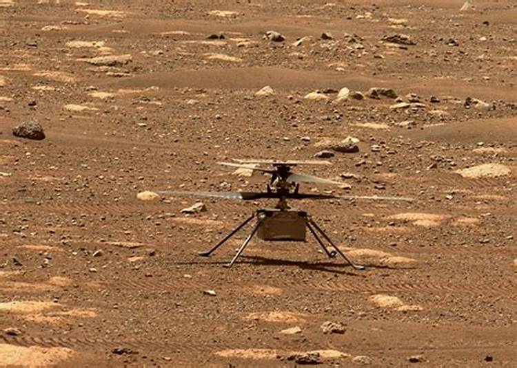 صدای هلی‌کوپتر نبوغ بر روی مریخ +فیلم