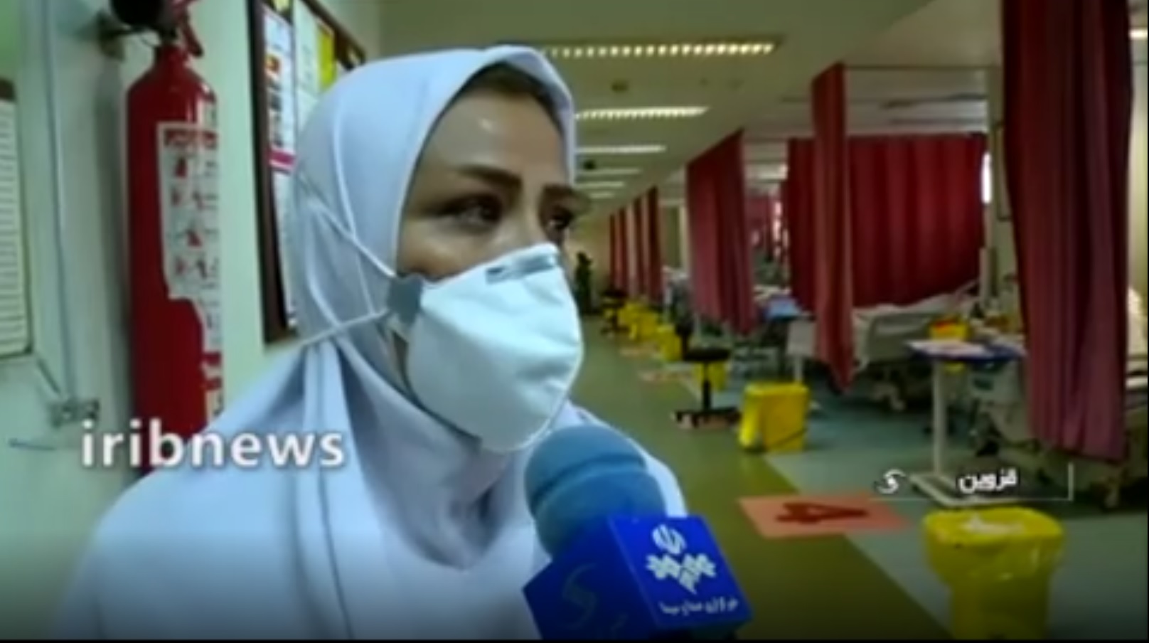نگاه کنید| بازگشت به زندگی عجیب پرستار ایرانی مبتلا به کرونا