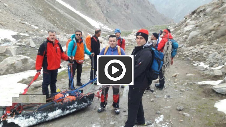 ماجرای پیدا شدن جسد کوهنورد شیرازی در ارتفاعات کلاردشت+ویدئو