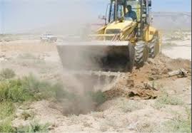 تخریب ۲۳۱ حلقه چاه غیر مجاز کشاورزی در” ارسنجان”