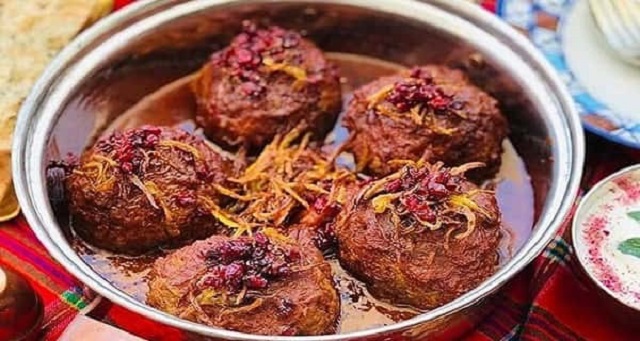 طرز تهیه کوفته هلو غذای نوروزی و سنتی شیرازی ها