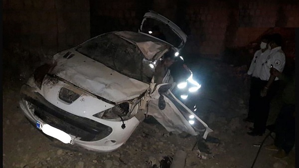 تصادف مرگبار در جاده جهرم به لار+تصویر